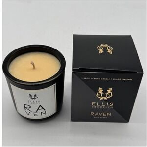 Ellis Brooklyn Raven Candle - Terrific Scented Candle -‎ 6.5 oz New in Box